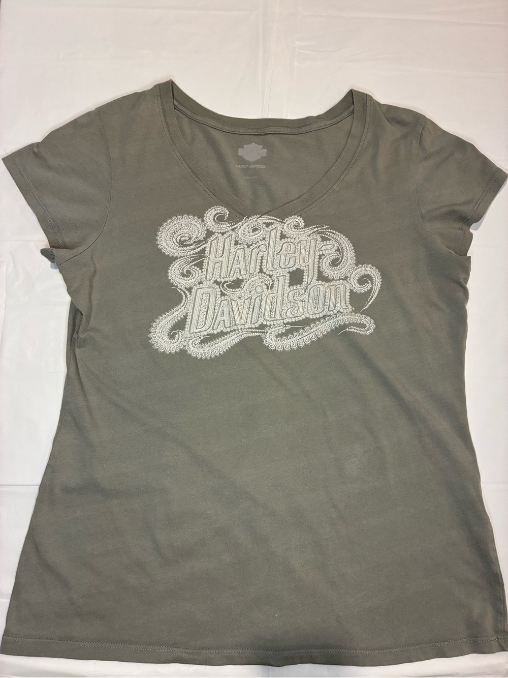 Harley-Davidson Women's V-Neck Logo Tee